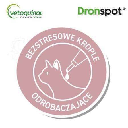 DRONSPOT Krople dla Kotów 2,5kg-5kg 2szt