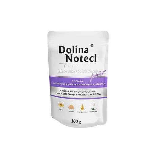 Dolina Noteci JUNIOR bogata w wątróbkę z królika 100 g