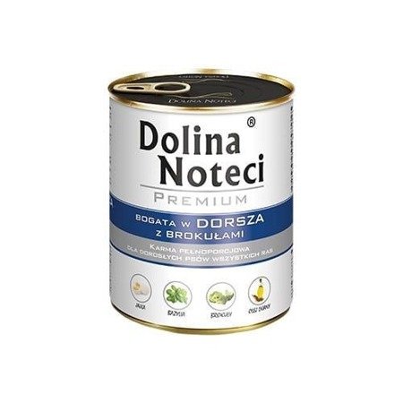 Dolina Noteci Premium 800g Bogata w Dorsza z Brokułami