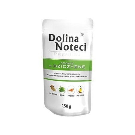 Dolina Noteci Premium Bogata w Dziczyzne 10x150g 