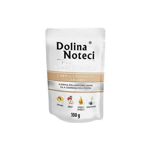 Dolina Noteci Premium Gęś z jabłkiem 100g