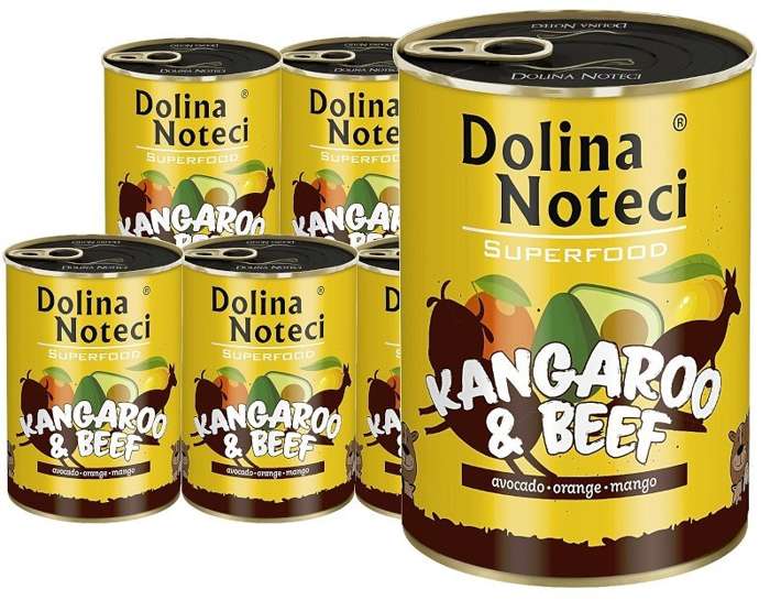 Dolina Noteci SuperFood Kangur i Wołowina 6x400g