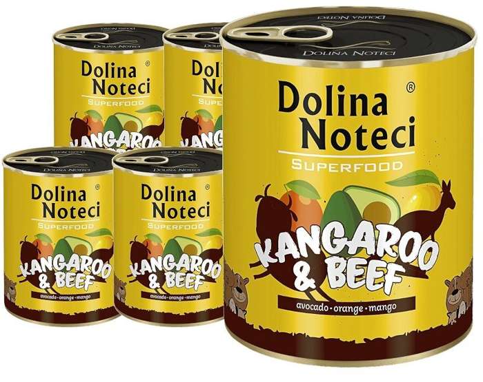 Dolina Noteci SuperFood Kangur i Wołowina 6x800g