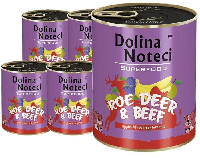 Dolina Noteci SuperFood Sarna i Wołowina 6x800g