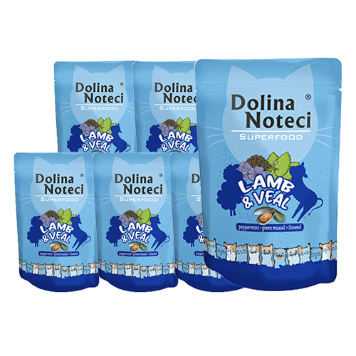 Dolina Noteci Superfood jagnięcina i cielęcina 10x85g