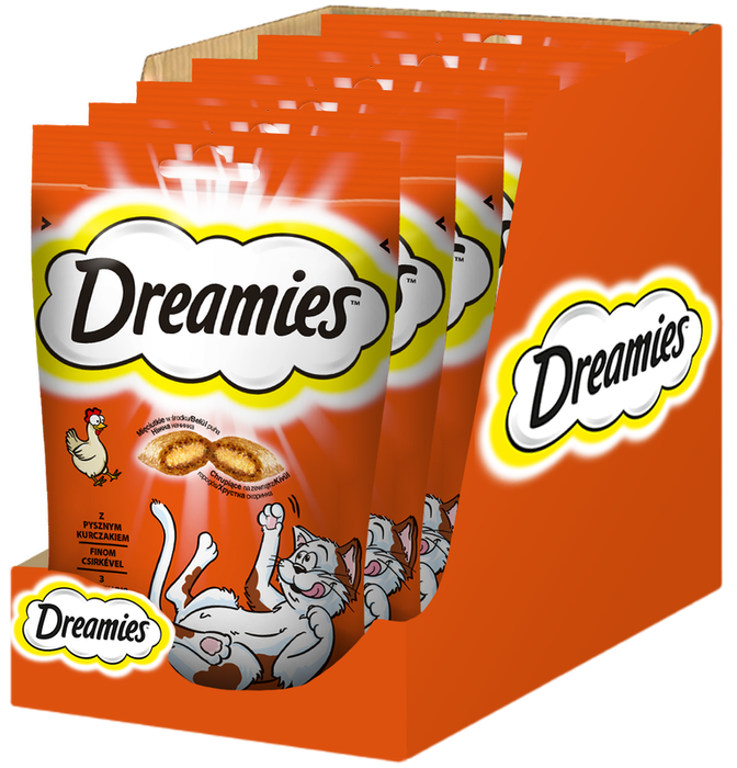 Dreamies z wyśmienitym kurczakiem 6x60g