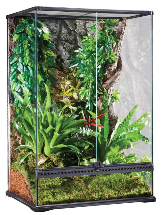 ExoTerra Paludarium szklane MEDIUM60x45x90cm