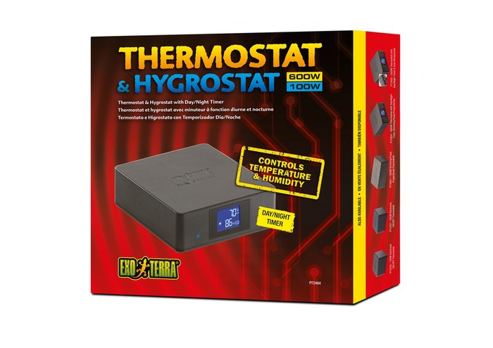 ExoTerra Termostat / Hygrostat 600 W/100W