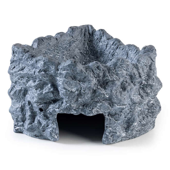 ExoTerra Wet Rock kryjówka z miską ceramiczna L 21x15,5x11,5cm 150ml