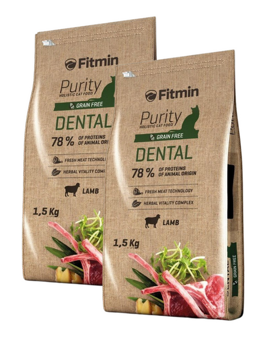 Fitmin Cat Purity Dental 2x1,5kg