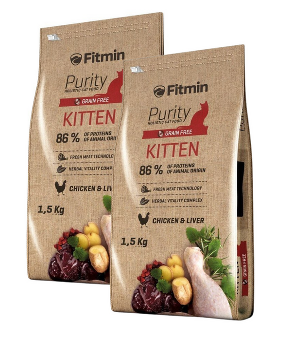 Fitmin Cat Purity Kitten 2x1,5kg