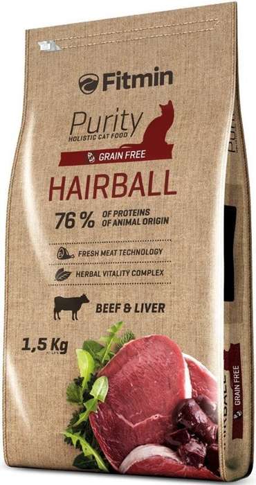 Fitmin cat Purity Hairball 1,5kg