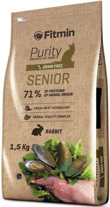 Fitmin cat Purity Senior 1,5kg