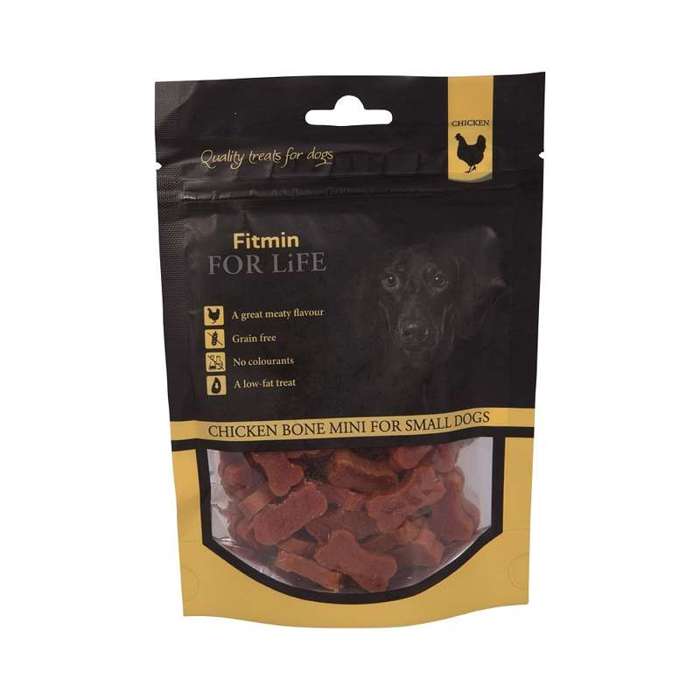 Fitmin for Life Dog Treat Chicken Bone Mini 70g