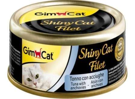 GIMCAT ShinyCat Filet z tuńczyka z sardeli 70g