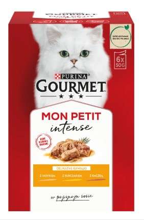 Gourmet Mon Petit drobiowe fileciki w sosie 6x50g 