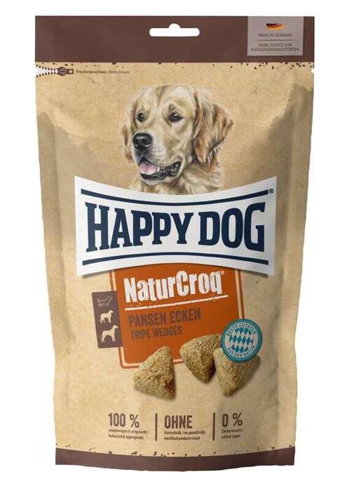 Happy Dog NaturCroq rożki ze żwaczem 700g