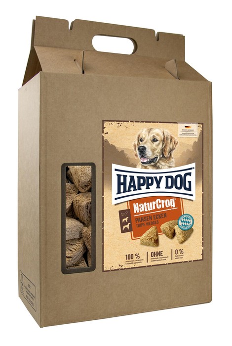 Happy Dog Naturcroq Pansen-Ecken rożki ze żwaczem 5kg