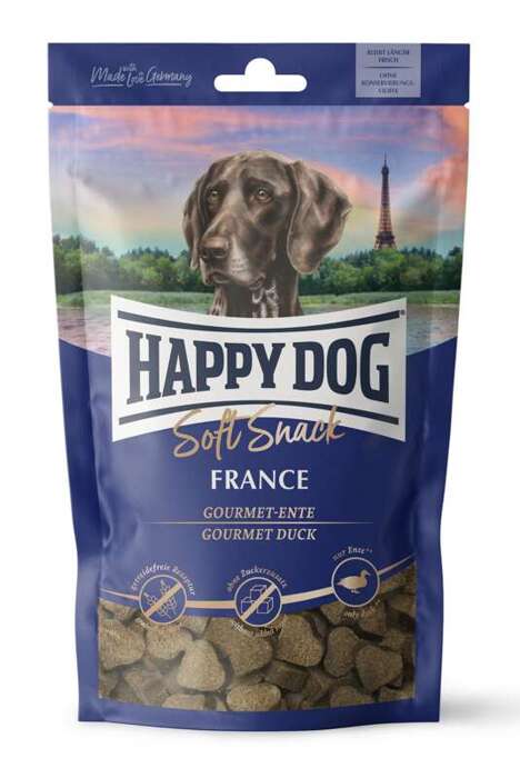 Happy Dog Soft Snack France z kaczką 100g