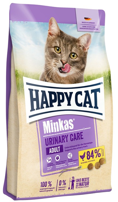 HappyCat Minkas Adult Urinary Care z drobiem 1,5kg