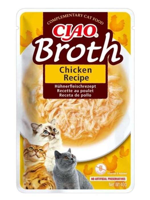 Inaba Cat Ciao Broth kurczak 40g