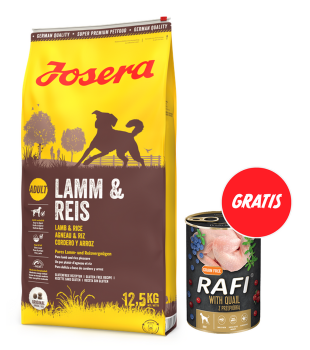 Josera Lamb & Rice 12,5kg