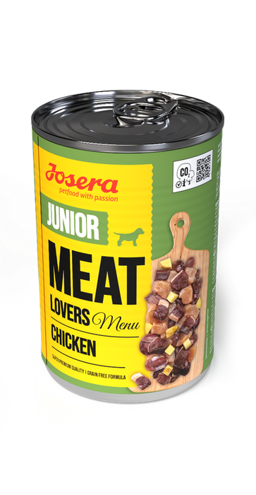 Josera Meatlovers Menu Junior Kurczak 400g