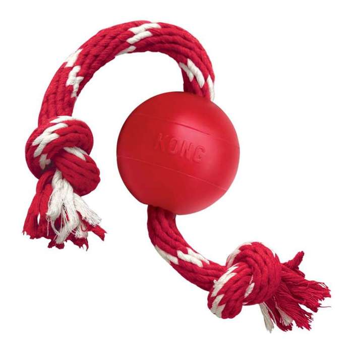 KONG Ball With Rope S