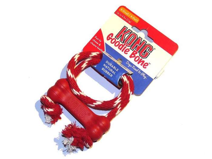 KONG Goodie Bone With Rope XS