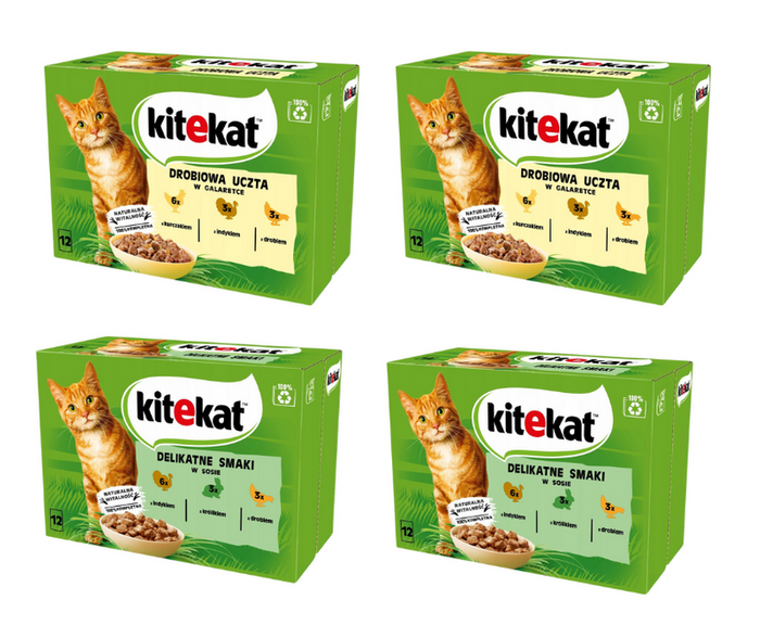 Kitekat Mix Smaków 48x85g