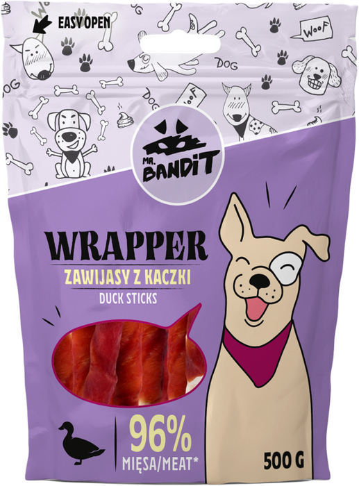 Mr. Bandit Wrapper zawijas z kaczki 500g