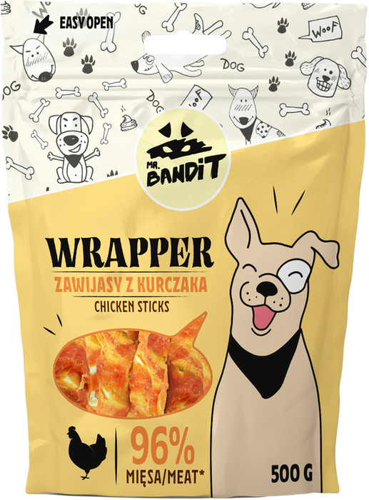 Mr. Bandit Wrapper zawijas z kurczaka 500g