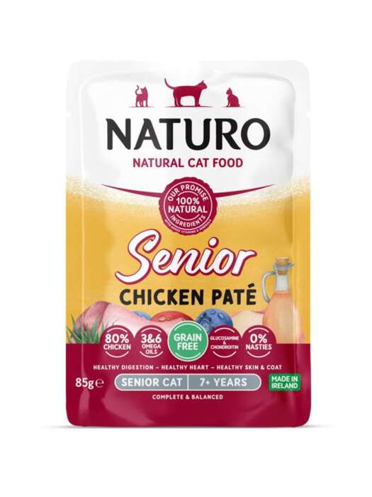 Naturo Senior Grain Free Paté Kurczak 85g