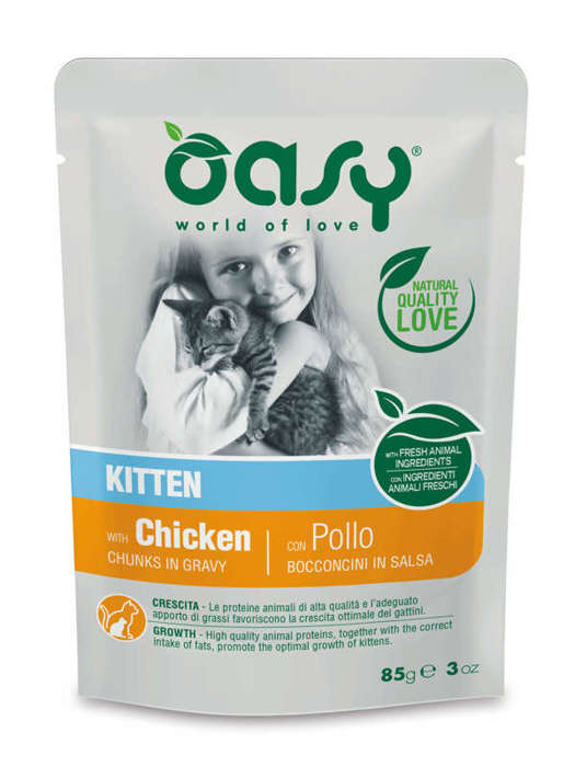 OASY Lifestage Kitten Chicken 85g 