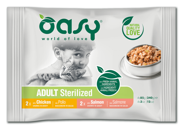 OASY Lifestage Multipack Sterilized 4x85g