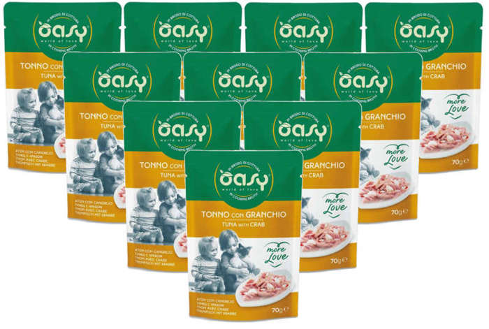 OASY More Love Tuńczyk z Krabem 12x70g 