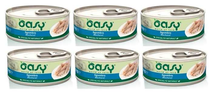 OASY Natural Adult Makrela 6x150g