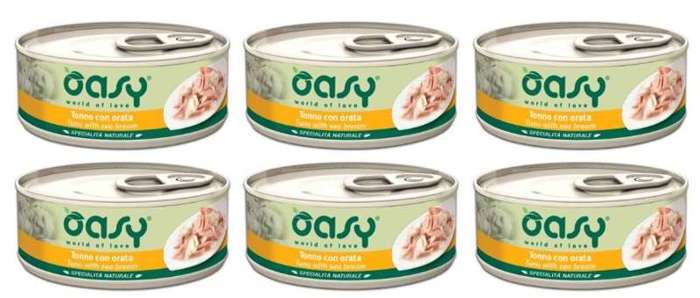 OASY Natural Adult Tuńczyk z doradą 6x150g