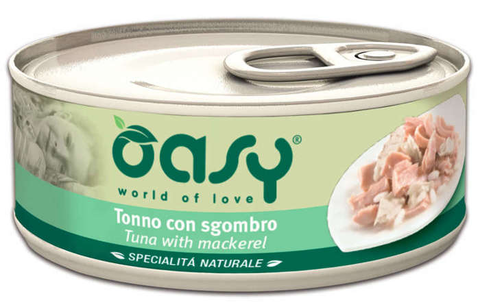 OASY Natural Adult Tuńczyk z makrelą 150g