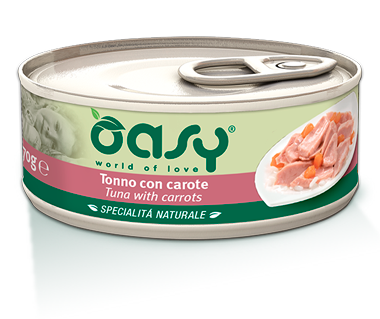 OASY Natural Adult Tuńczyk z marchwią 6x70g