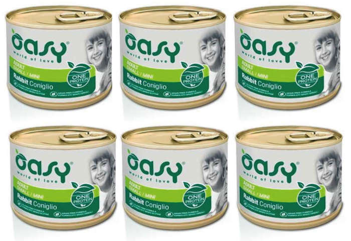 OASY Oneprotein Adult Mini Królik 6x200g