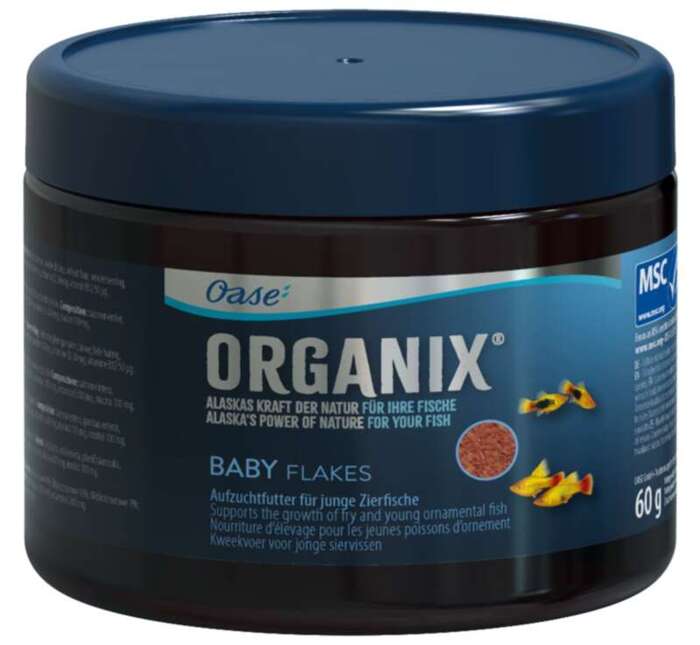 Oase Organix Baby Flakes pokarm mikro płatki dla narybku 150ml  