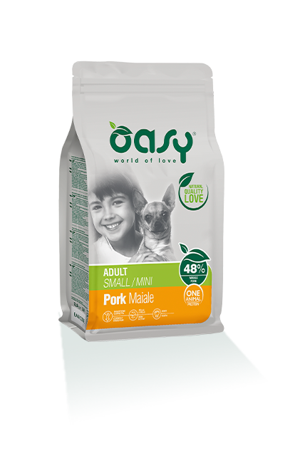 Oasy Adult S/Mini Wieprzowina 800g