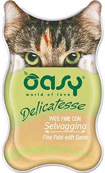 Oasy Delicatesse Pate Dziczyzna 85g