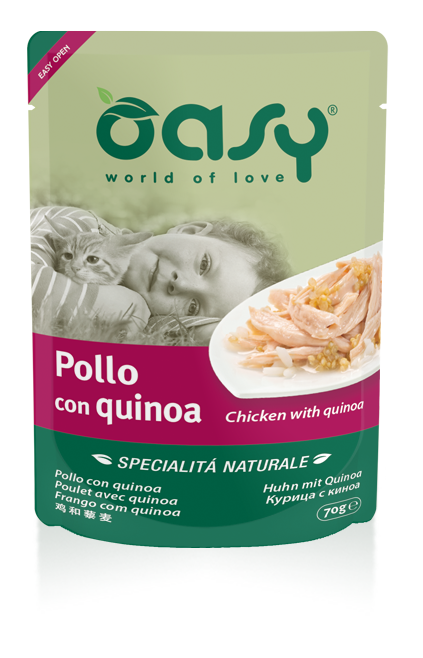 Oasy Natural Kurczak z komosą ryżową 70g