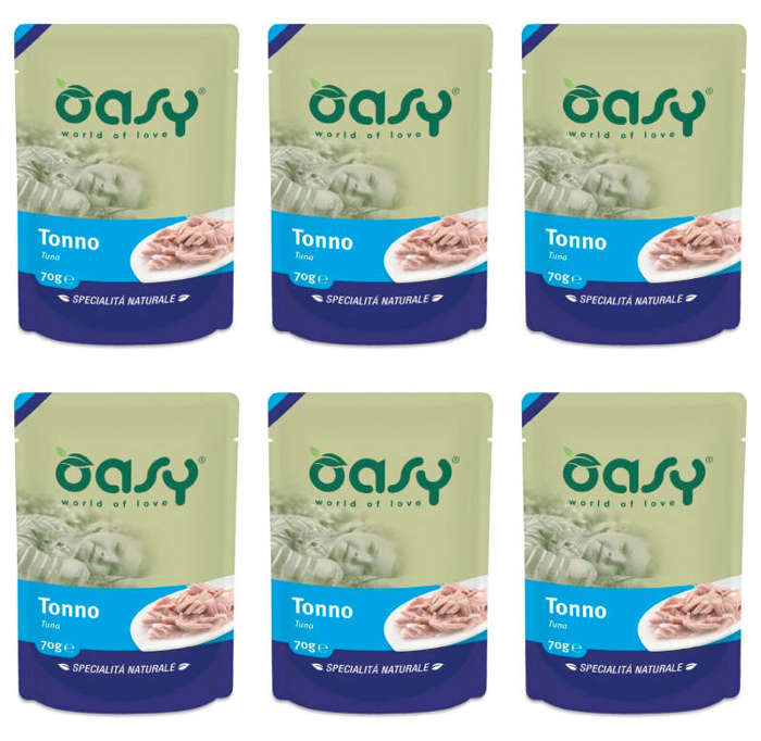 Oasy Natural Tuńczyk 6x70g