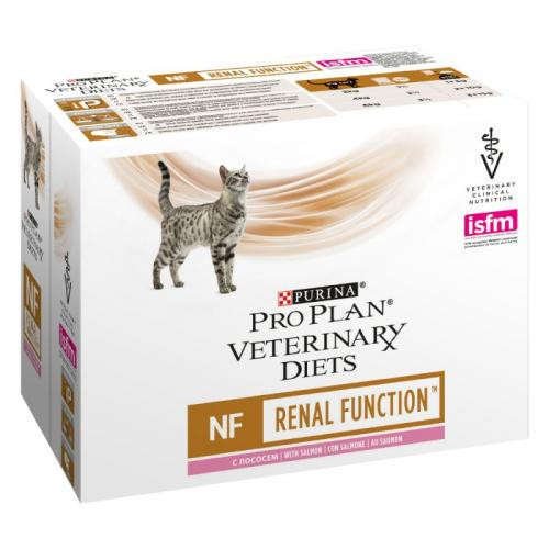 PURINA ProPlan Veterinary Diet NF Renal Function Łosoś 10x85g