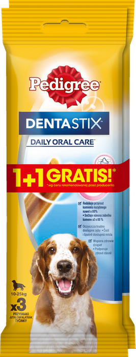 Pedigree DentaStix M 1+1 Gratis