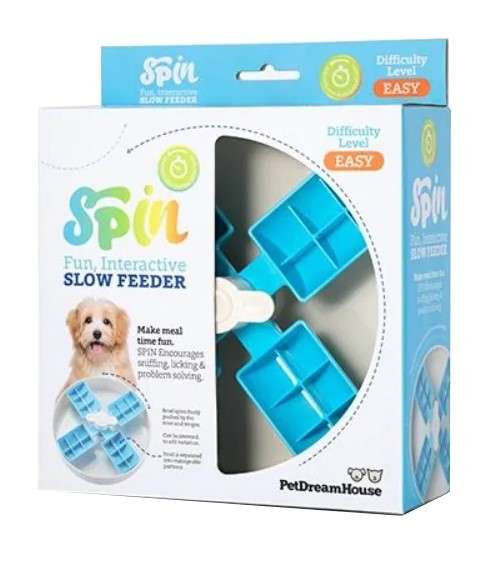 Pet Dreams House Spin Windmill Blue Easy miska interaktywna