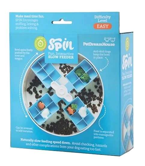 Pet Dreams House Spin Windmill Blue Easy miska interaktywna